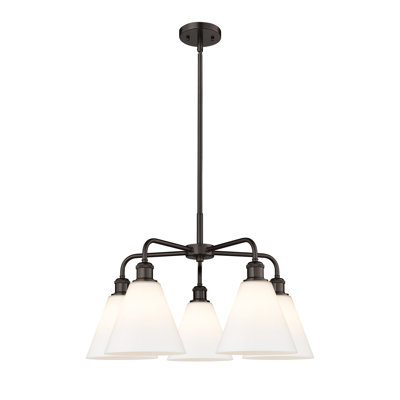 Lustre cône à 5 lumières Beva