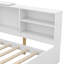 Lit plateforme en bois avec tête de lit, tablettes et 2 tiroirs-1440676327