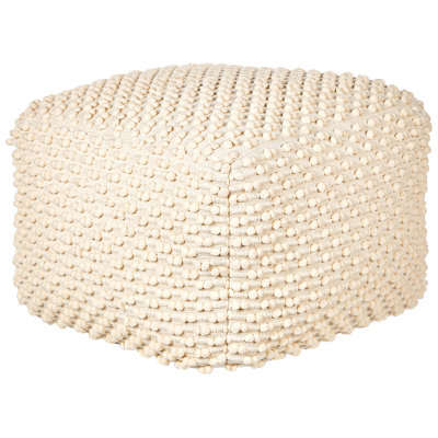 Amaijah 50cm Wide Square Pouf Ottoman