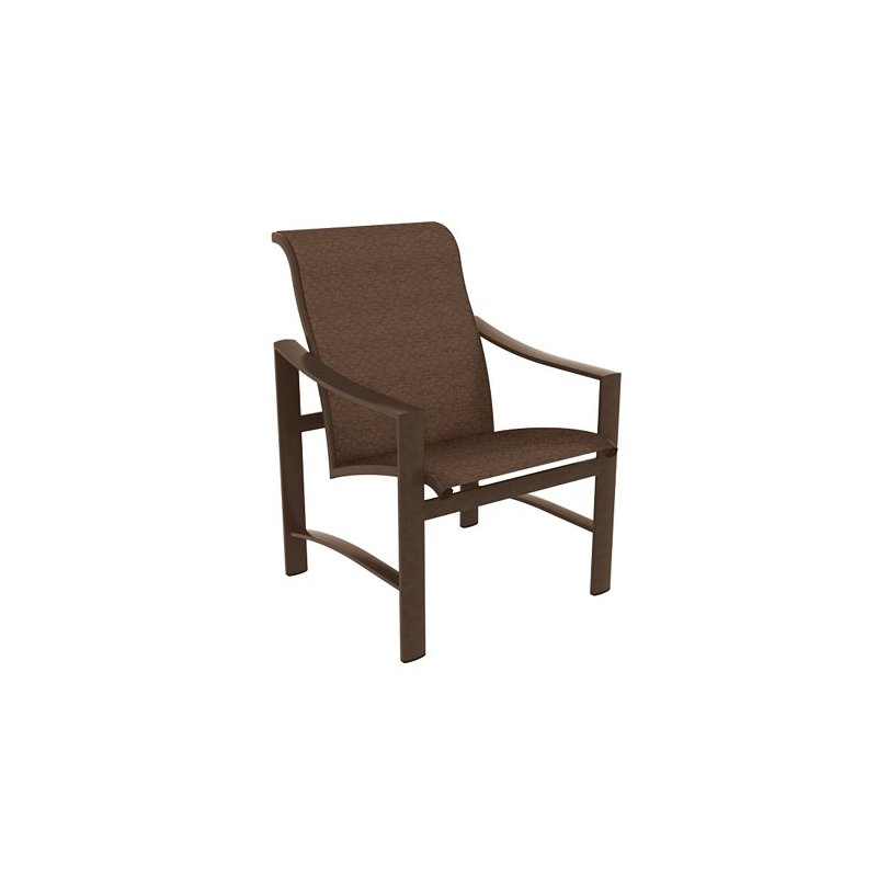 Kenzo Outdoor Dining Armchair, Cape Cove, Greco