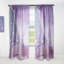 Panneau de rideau simple semi-diaphane avec passe-tringle Abstract-70404838