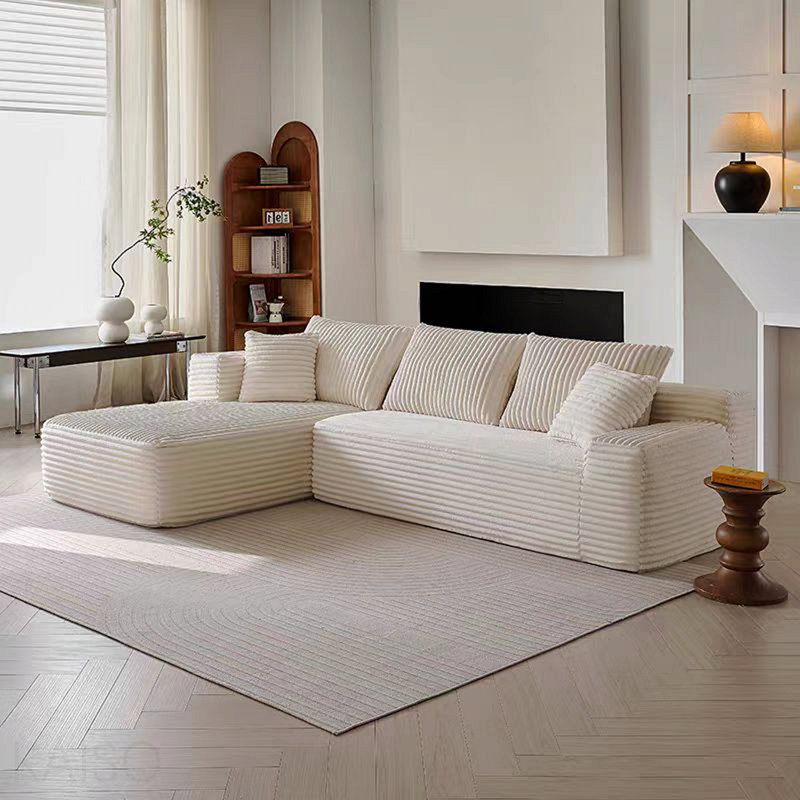 Canapé modulaire Cloud avec méridienne en forme de L, canapé modulaire moderne avec siège profond, fauteuils rembourrés pour la chambre à coucher du salon, aucun assemblage requis