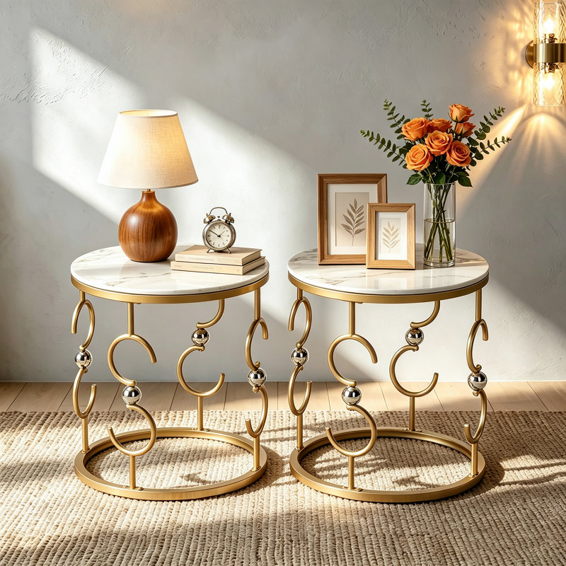 Side Table with Storage