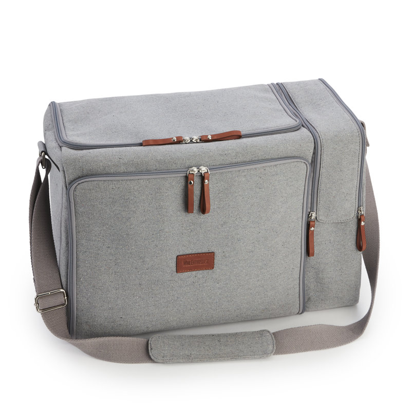 Sac isotherme pour pique-nique 2 bouteilles Wine Enthusiast