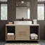 Meuble-lavabo mural 38 po avec lavabo en céramique - Conception flottante peu encombrante?-1132117031