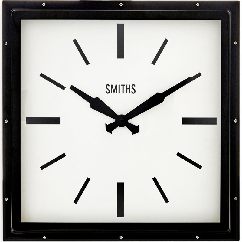 Smiths Metal Wall Clock