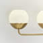 Avoca 4 Light Frosted Dimmable Vanity Light-668641011