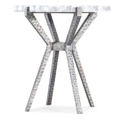 Melange Pedestal End Table by Hooker Furniture