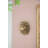 D10x1.4" Succulent Wall Plaque, 2 Piece