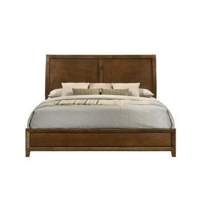Bangor Wood King Bed, Brown