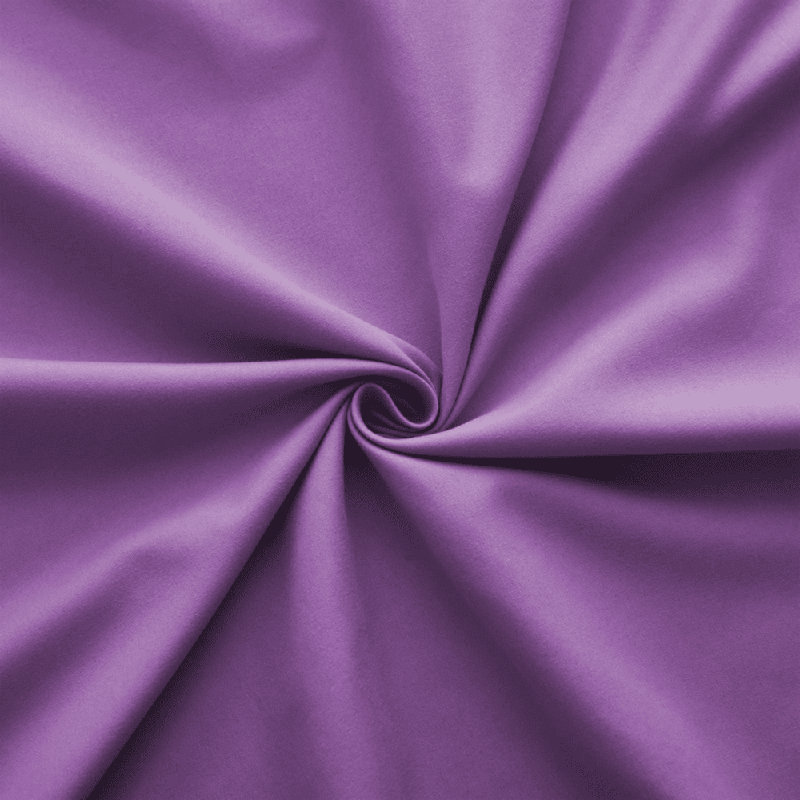 Angeliza Microfiber Brushed Fitted sheet , Double (4'6), Purple
