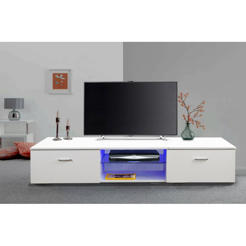 Reimann TV Stand for TVs up to 65", White