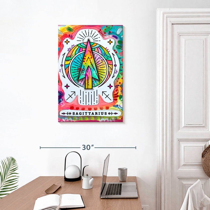 Adella Colorful Sagittarius, 30" H x 20" W