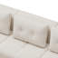 Canapé modulaire modulaire avec méridienne, structure en mousse complète, conception d'emballage par compression, revêtement en tissu tissé, canapé moderne surdimensionné pour le salon-1259180394