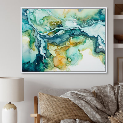 «Dreamscape Lakes Rivers», impression sur toile