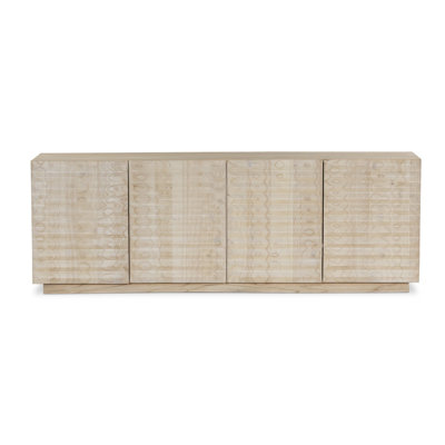 Tussac Media Console - Matte Brown Neem