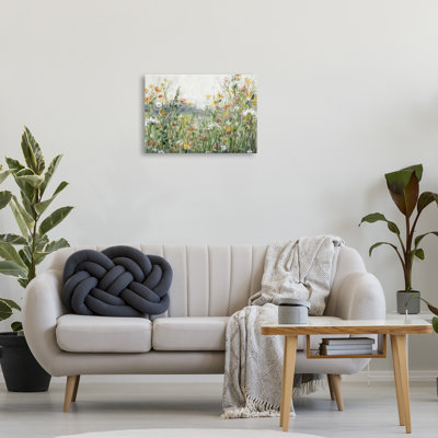 Quiet Natural Meadow Canvas Wall Art by Carol Robinson