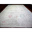 Tapis beige en laine noué à la main 13 pi 10 po x 19 pi 2 po Angora