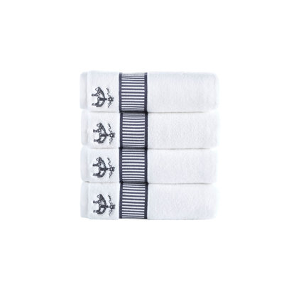 Turkish Cotton Midweight Jacquard Hand Towel