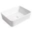 Meuble-lavabo de salle de bain avec lavabo en céramique. Meuble-lavabo mural de 24 po en chêne blanc. Porte à fermeture douce et espace intérieur abondant. Armoire moderne. Rangement intérieur généreux dans les armoires.