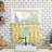 Zeeshan Floral Tailored Kitchen Curtain-1972017714