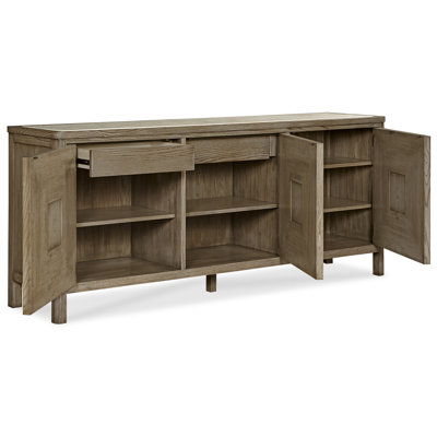 Monogram 84" Wide 2 Drawer Sideboard
