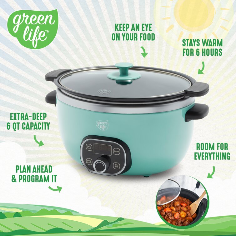 GreenLife Electrics Slow Cooker & Reviews