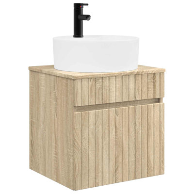 Single Bathroom Vanity with Ceramic Basin