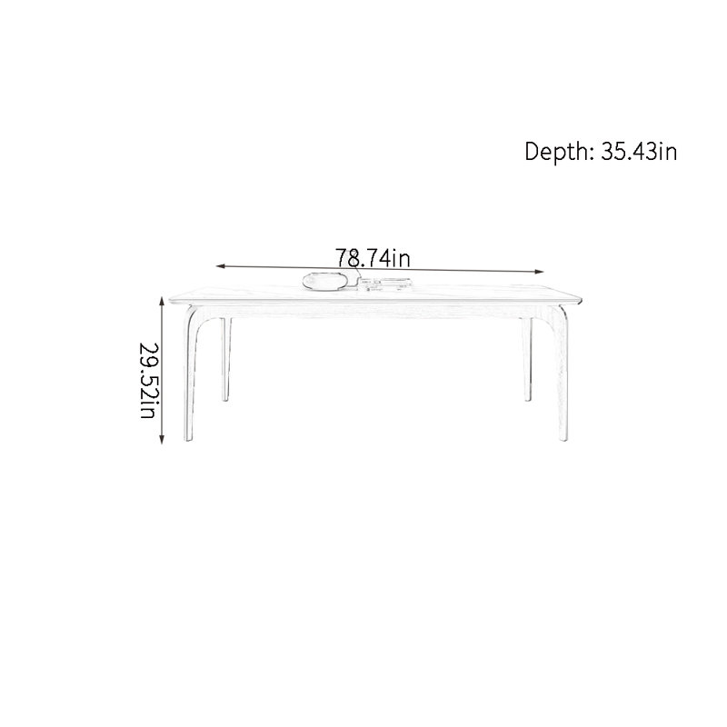 Frohlich, H 29,52 po x L 78,74 po x l 35,43 po
