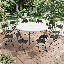 Table 11 pièces pliable en demi-table-111836005-111835993