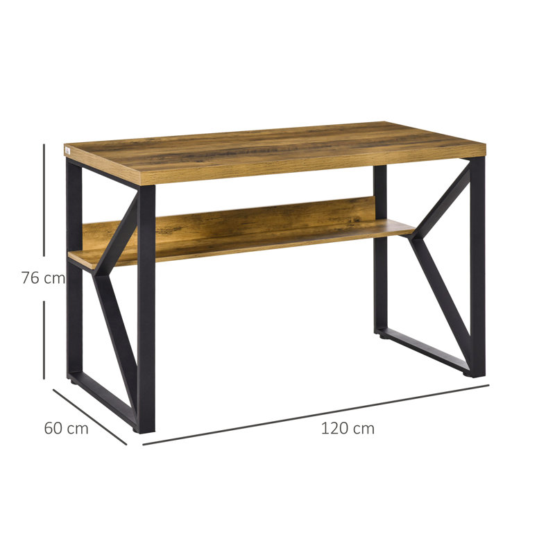 Briner Metal Base Writing Desk