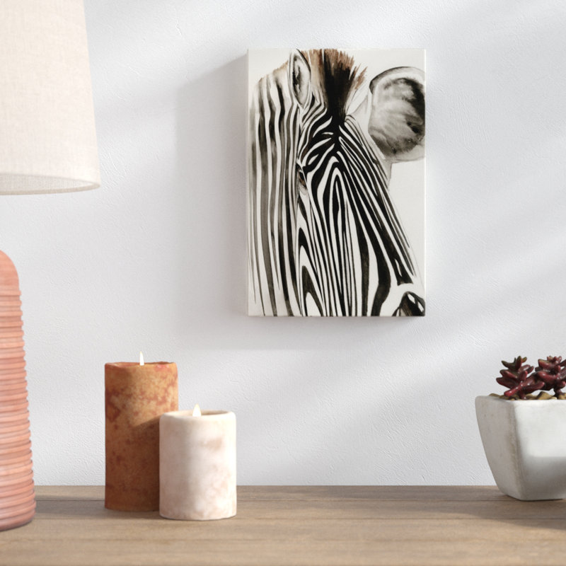 Safari Portrait II by Grace Popp - Print on Canvas, 30cm H x 20cm W, Wrapped Canvas