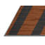 Tapis gris à rayures horizontales lavable à la machine-1194433277