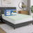 Convoluted Egg Shell Design Mattress Topper, High-Density Supporting Bed Pads-20119593-94820192