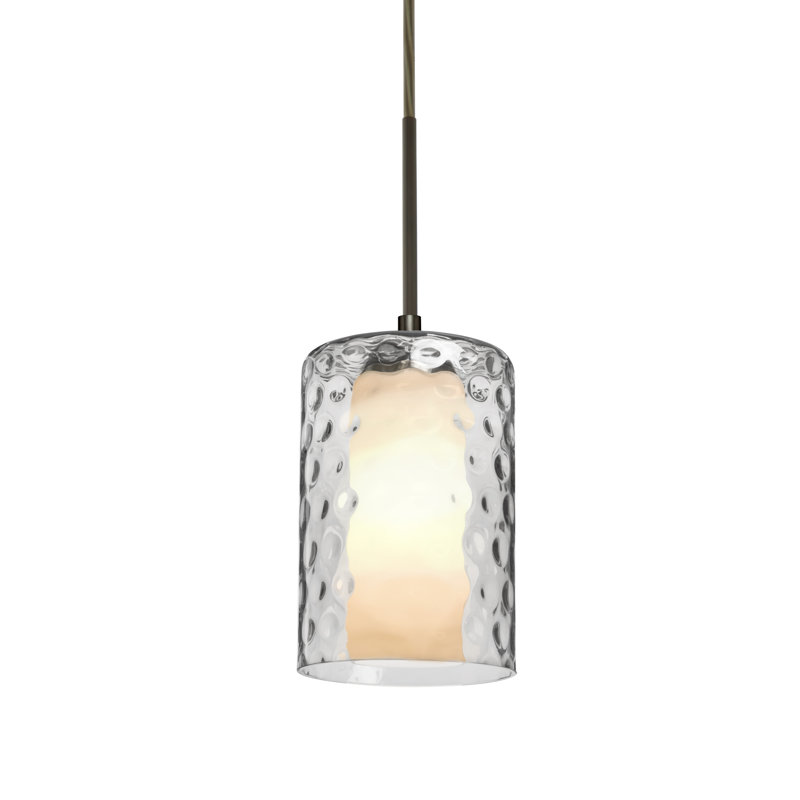Bernadette 1 - Light Single Pendant, Bronze, Clear, LED