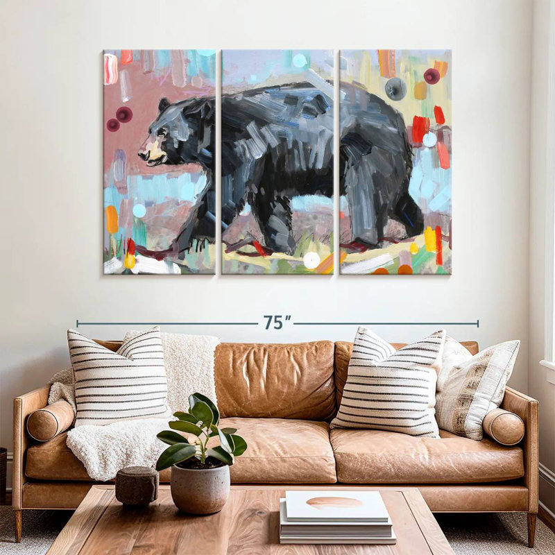 Brampt Wild Heart, 42" H x 65" W