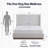 Upholstered Wood Base Platform Bed-1085729522