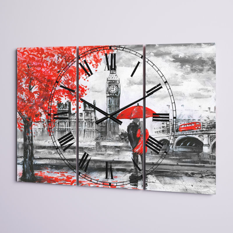 Très grande horloge murale Swigart