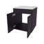 Meuble-lavabo avec deux portes Wengue-117825043