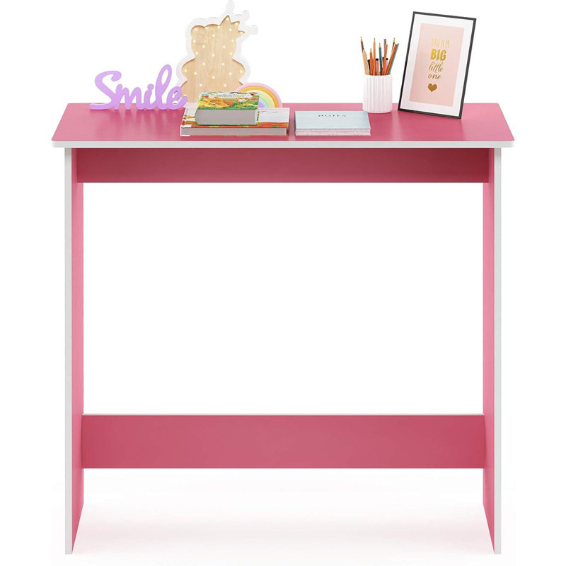 Table d'étude simpliste, rose, 15,5 po
