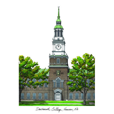 NCAA Campus Images Lithograph Photographic Print