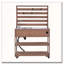 Chariot de cuisine 41,7 po en bois massif avec évier et banc de jardin avec plateau en acier inoxydable 41,7 po-125179425