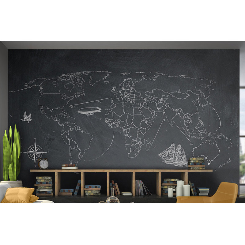 Small Travel Large Travel 2.31m x 300cm Wallpaper, 309 cm L x 400 cm W