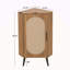 Armoire d'angle, porte en rotin, tables d'angle autoportantes pour petits espaces, support d'angle pour salon, cuisine, salle de bain, chambre à coucher-245865542