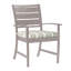 Charleston Aluminum Patio Dining Armchair with Cushions-706335716-706269131-770975220