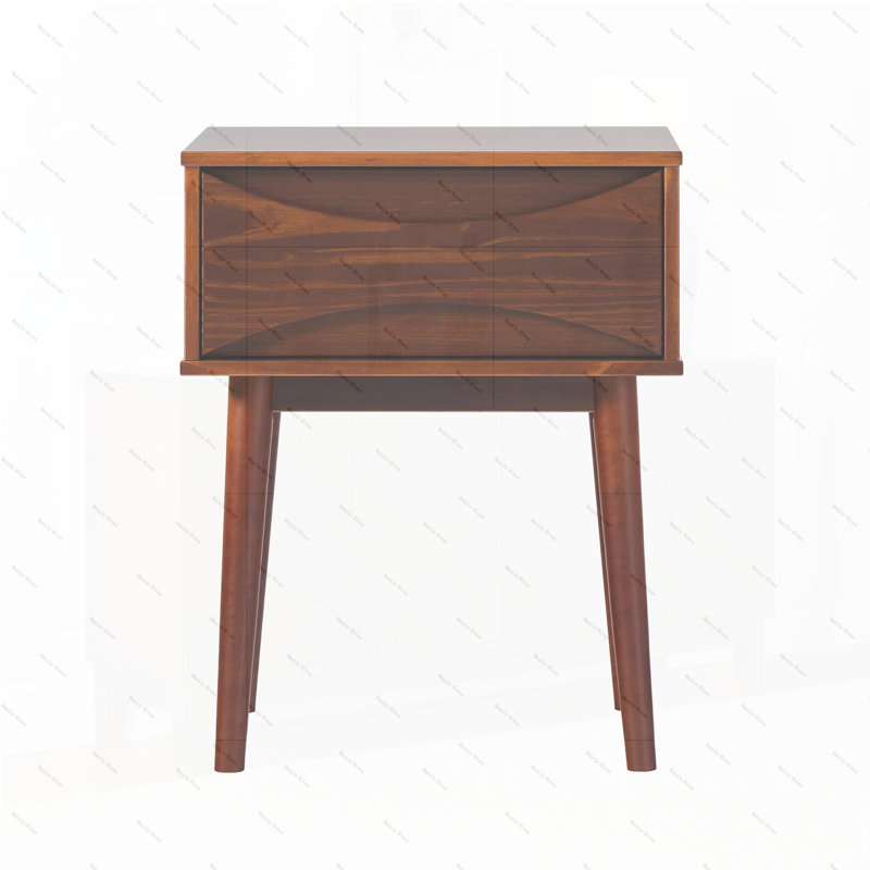 Table de chevet 1 tiroir Mid-Century
