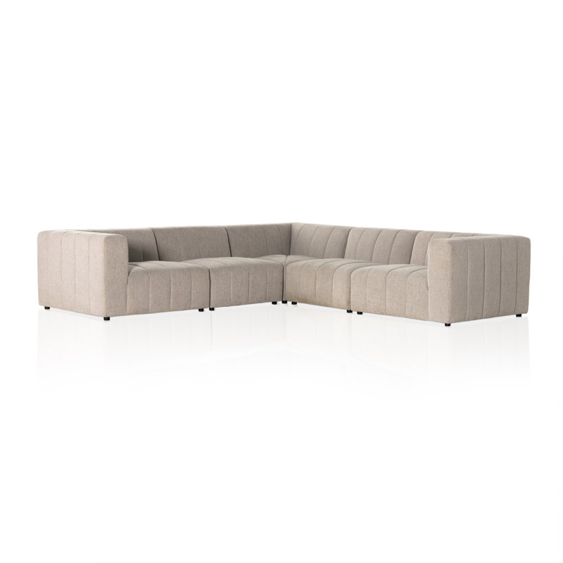 Langham Modular Sectional, Light Gray