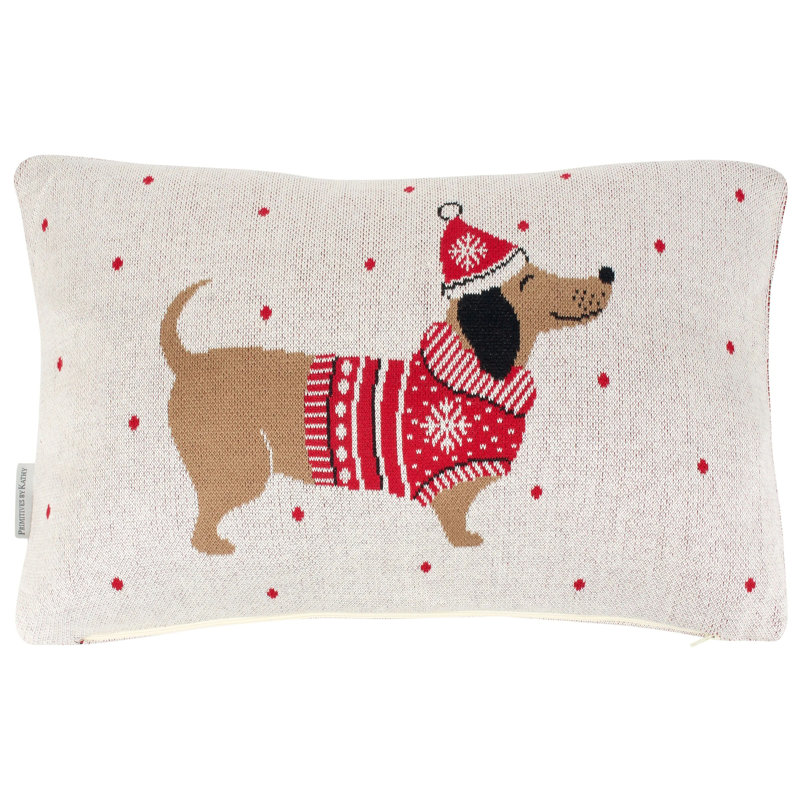 Primitives by Kathy Winter Dachshund Shaped Pillow