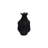 Small Stoneware Organic Shaped Vase, Sand Finish