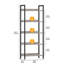 153.5cm H x 60cm W Bookcase